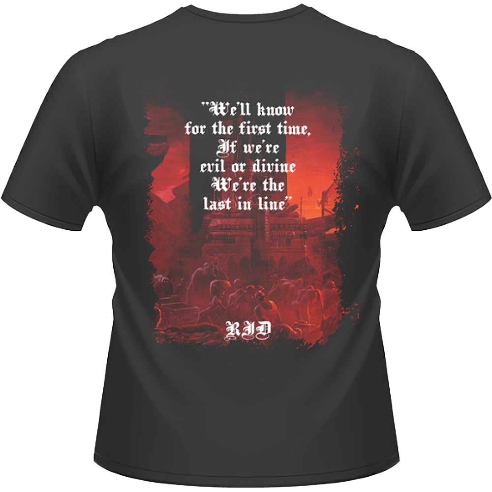 Dio - Last In Line Heren Tshirt - Zwart